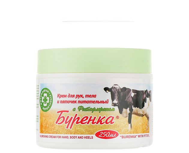 Burenka Hand, body and heel cream with phytofloran 250 ml